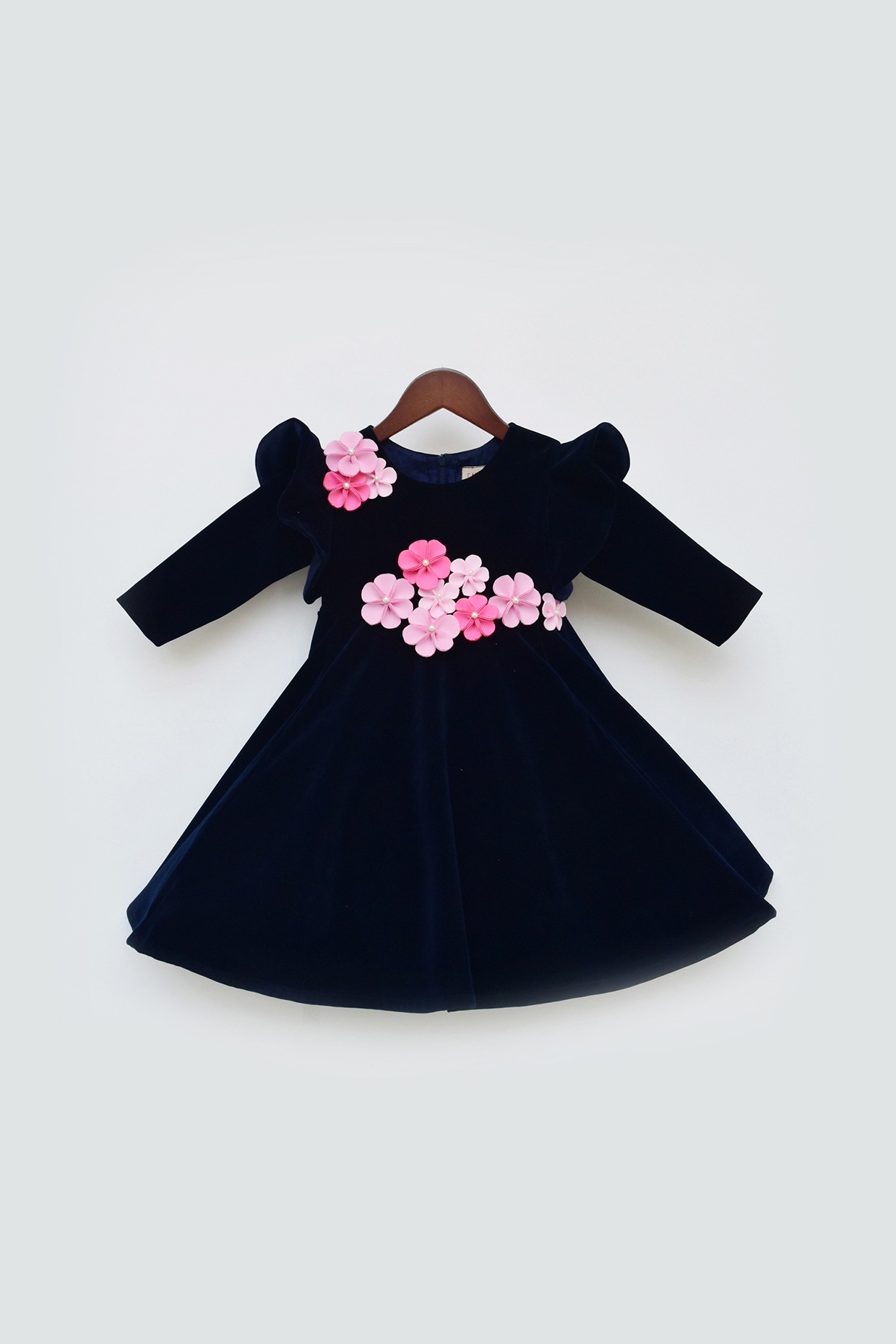 Babypout-Beautiful Kid Girl 2 Piece Velvet Dress - Top Purple Colour with  Blackish Blue Skirt (5-6 Years) : Amazon.in: Clothing & Accessories